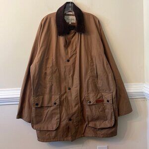 Peregrine Wax Clifton long vintage jacket